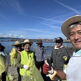 【清掃活動】椿海水浴場クリーンナップ大作成